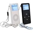 DreamGear Jeli Sleeves for iPod nano 1G (Black and Clear)