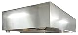 Pizza Hood 8ft x 60in Pizza Oven Hood System. Guaranteed to Pass All Local Codes by HoodMart, Inc.