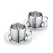 Cappuccino-Set KAFFEE matt