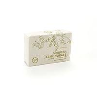 Paddywax Eco Green 7-Ounce Triple-Milled Shea Butter Soap, Verbena and Lemongrass