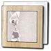 Pale Pink on Flowers - 6 Inch Tile Napkin Holder
