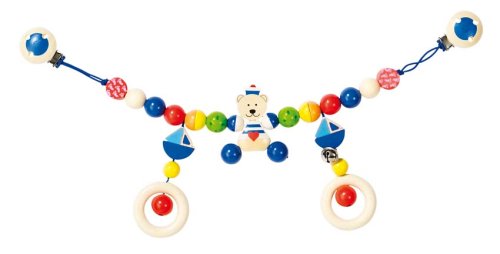 Heimess 734890 - Kinderwagenkette Matrosenbär