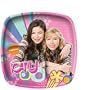 Amscan 158292 iCarly Dessert Pocket Plates