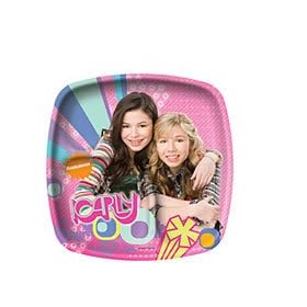 Amscan 158292 iCarly Dessert Pocket Plates
