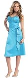 Formal Bridesmaid Prom Satin Dress #510 (6, Turquoise) Formal Bridesmaid Prom Satin Dress #510 (6, Turquoise)