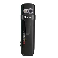 Aiptek Pen Cam Trio Pocket-Camcorder (3-fach digital Zoom, 2,8 cm (1,1 Zoll) OLED Display, 4 GB interner Speicher, inkl. USB 2.0 ) schwarz