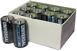 UNIVERSAL BATTERY D5624/D5324/D5924/ ? SUPER HEAVY-DUTY BATTERY VALUE BOX (C 24-PK)