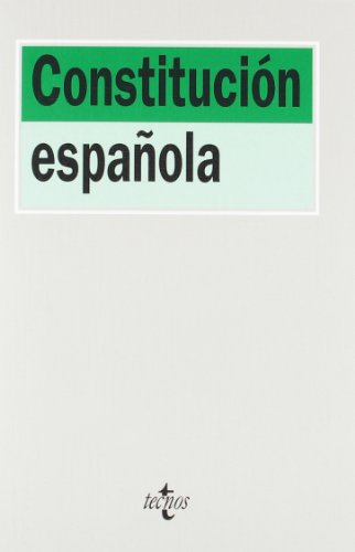 Constituci¢n espaeola / Spanish Constitution Luis Lopez Guerra Tecnos Editorial