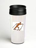16 oz. Double Wall Insulated Tumbler with skating - Paper Insert