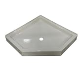 Neo-Angle 36 W x 36 D Shower Base Finish: Biscuit