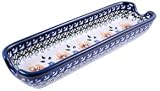 Polish Pottery Corn Dish 1 1/2 H x 2 3/4 W x 8 1/2 L