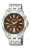 Seiko Perpetual Calendar Brown Dial Men's watch #SNQ119