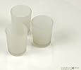 Set of 12 Eastland&reg; Frosted Standard Votive Holders