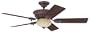 Hunter Fan 28608 52-Inch Windsor Ceiling Fan, Brushed Cocoa