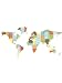 Wallpaper 4Walls Maps Down to Earth Primary KP1348PM1