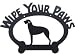 Wipe Your Paws Sign - Irish Wolfhound