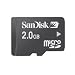 Electronics : SanDisk Micro Secure Digital 2 GB Memory Card (SDSDQ-2048-A11M) Retail Package