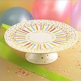 Lenox Candles and Confetti Singing Cake Plate