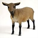 Goat Brown Figurine