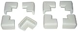 Kidkusion Toddler Corner Kushions Off White - 4 Pack