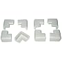 Kidkusion Toddler Corner Kushions Off White - 4 Pack