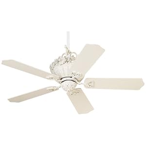52 Casa Chic™ Antique White Ceiling Fan