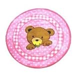 Teddy Bears Rug - Pink Teddy Bear