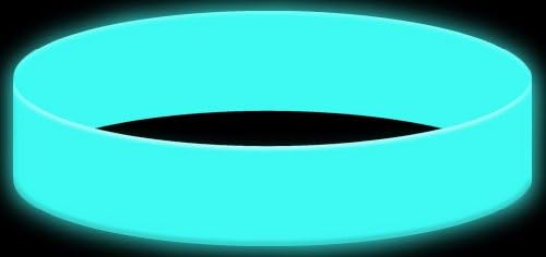 Germany blue glow in the dark silicone wristband, Germany bracelet