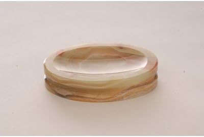 Imperial Bathroom Decorative Accessory Jade Green Onyx Soap Dish