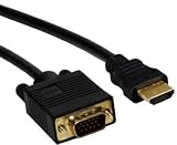 HDMI-VGA Kabel Full HD High Speed Top Qualität für PC/Laptop/Notebook/Netbook LCD/Plasma TV, Reciever, Konsolen usw!