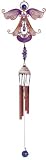 Wind Chime Copper & Gem Angel Garden Decoration Hanging Porch Decor