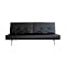 Cecile Convertible Sofa - Black (Large)