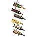 Kitchen & Housewares : Oenophilia 6-Bottle Climbing Tendril Hanging Wine Rack, Black