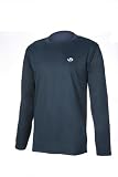 Phiten X30 Loose Gear Long Sleeve Shirt, X Large, Navy