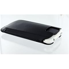 Leder Etui / Leather Pouch vertikal für Apple iPhone 3G / iPhone 2G Ledertasche, Hülle, Lederetui, Tasche, exklusives Holster mit Ausziehilfe !