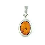 Amber Pendant set in .925 Sterling Silver