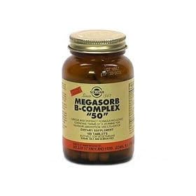 Solgar Megasorb Vitamin B-Complex Tablets - 100