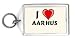 I Love Aarhus Keychain