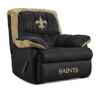 New Orleans Saints Home Team Recliner