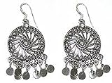 Fashion Earring in Sterling Silver India Jewelry 2  (ers204)