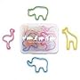 Colorful ZOO ANIMAL Rubber Bands Box Set Made in Japan