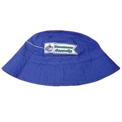 NHL LNH VANCOUVER CANUCKS HOCKEY BUCKET KIDS HAT BLUE