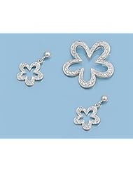 Sterling Silver Sets - Flower