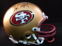 Signed Smith, Alex San Francisco 49ers Replica Mini Helmet