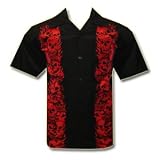 Vertical Skulls biker shirt, Trails, Dragonfly