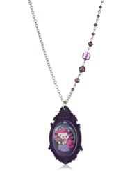 TARINA TARANTINO Hello Kitty "Pink Head" Portrait Baroque Teddy Necklace