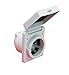 Marinco 30 Amp 125V Inlets,Square, White with Stainless Steel
