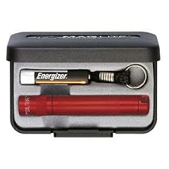 Mag-Lite K3A032 Solitaire im Geschenketui mit Schl�sselanh�nger, 8 cm, rot