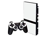 PlayStation 2 Slim  Skin   NEW   WINTER WHITE system skins faceplate decal mod