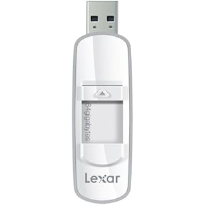 Lexar JumpDrive S70 64 GB USB Flash Drive LJDS70-64GASBNA - White